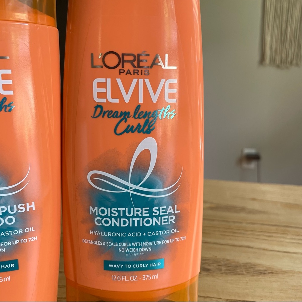 L'Oreal Paris Elvive Dream Lengths Curls Shampoo & Conditioner Brand New - Picture 4 of 6